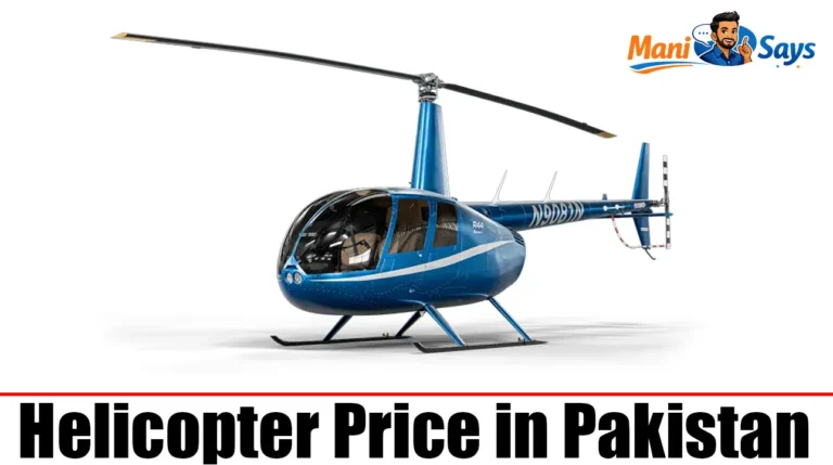 Helicopter Price in Pakistan