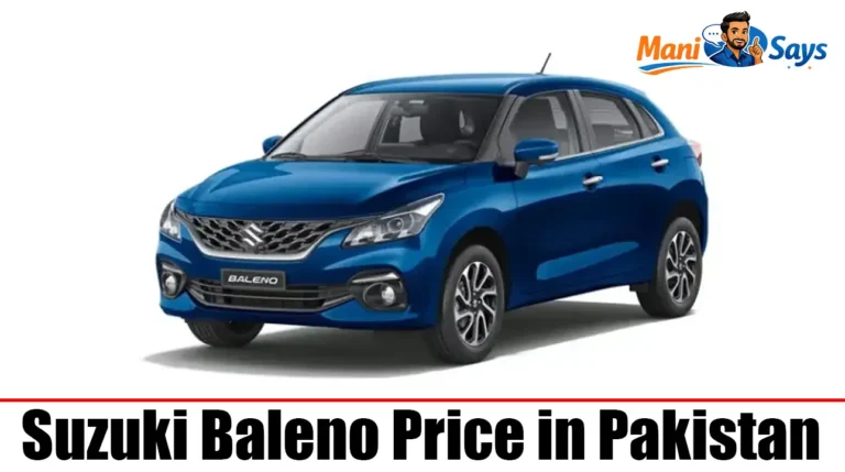 Suzuki Baleno Price in Pakistan