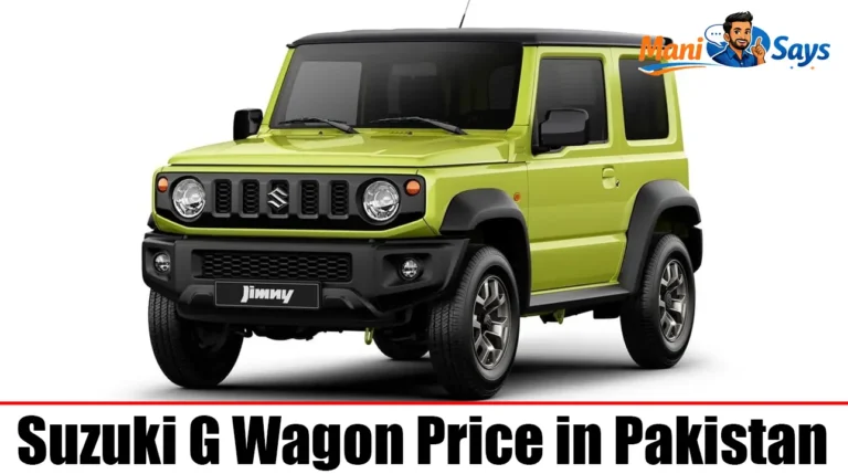 Suzuki G Wagon Price in Pakistan