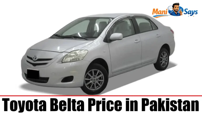 Toyota Belta Price in Pakistan