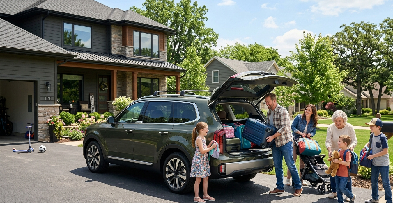 family SUV USA Kia Telluride 2026