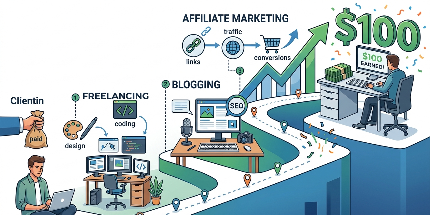 earn your first $100 online